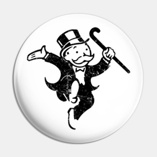 Mr. Monopoly Pin