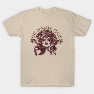 The Female Gaze Medusa Artemis Feminist Mythology T-Shirt