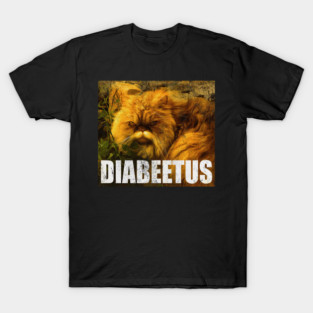 diabeetus cat vintage style T-Shirt