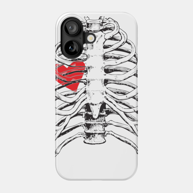 Caged Heart Phone Case by Camp Happy Hour