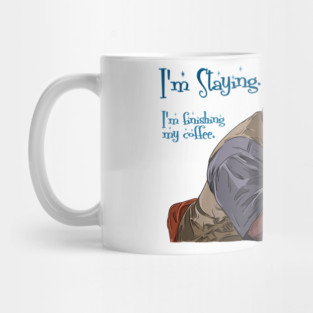 Walter Sobchak Enjoys His Coffee Mug