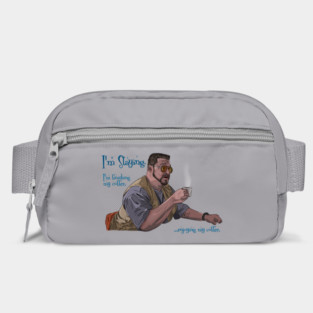 Walter Sobchak Enjoys His Coffee Bag