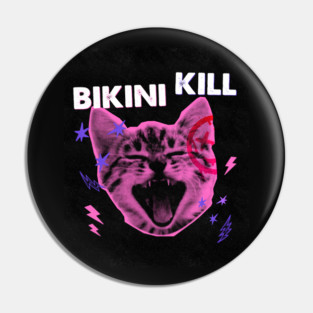 Bikini Kill - Punk Cat Pin
