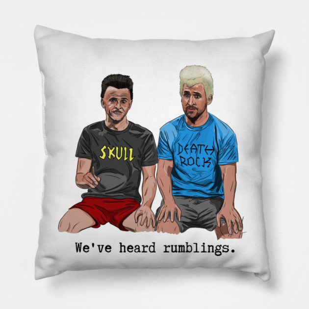 SNL: We've Heard Rumblings Pillow by 51Deesigns