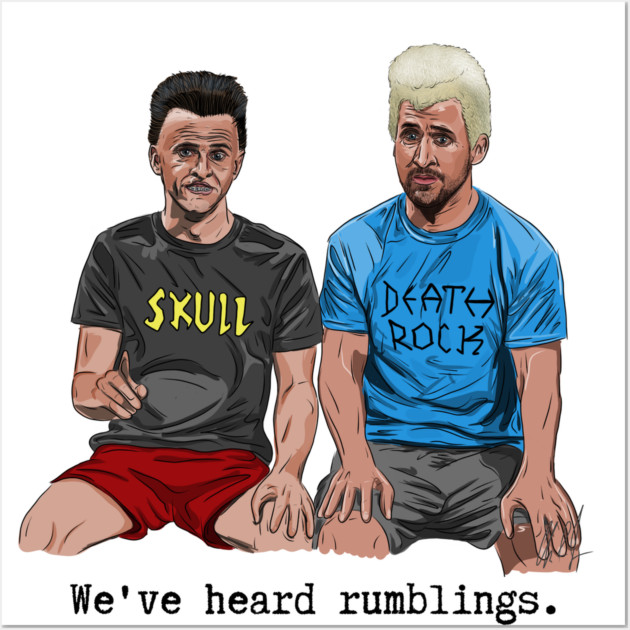 SNL: We've Heard Rumblings Wall Art by 51Deesigns