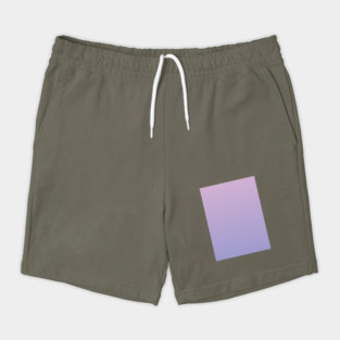 Lavender to Wisteria Purple Ombre Fade Sunset Gradient Shorts