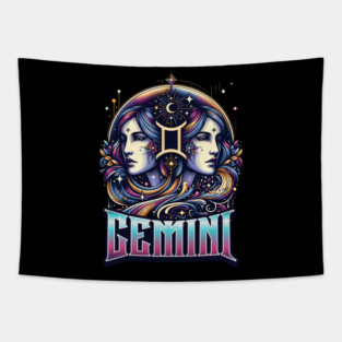 Gemini Zodiac Tapestry
