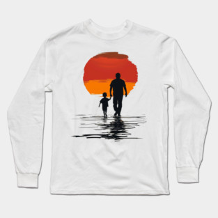 Father and Son- Fathers Day Gift Long Sleeve T-Shirt