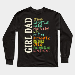 Girl Dad Long Sleeve T-Shirt