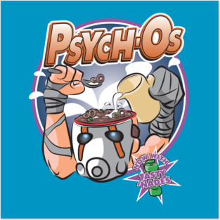 Psych-Os Cereal Posters and Art