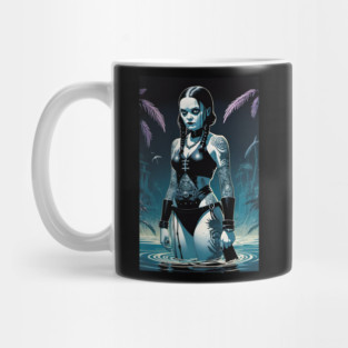Hot Goth Girl Summer Mug