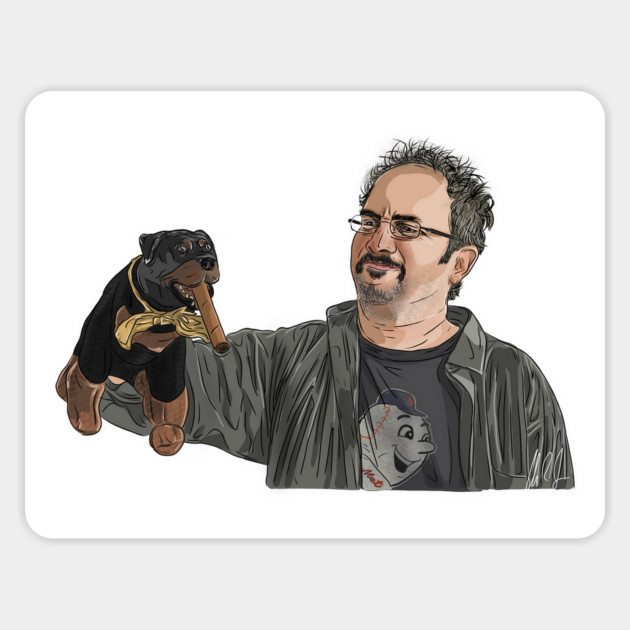 Triumph the Insult Hand Puppet of Robert Smigel Magnet by 51Deesigns