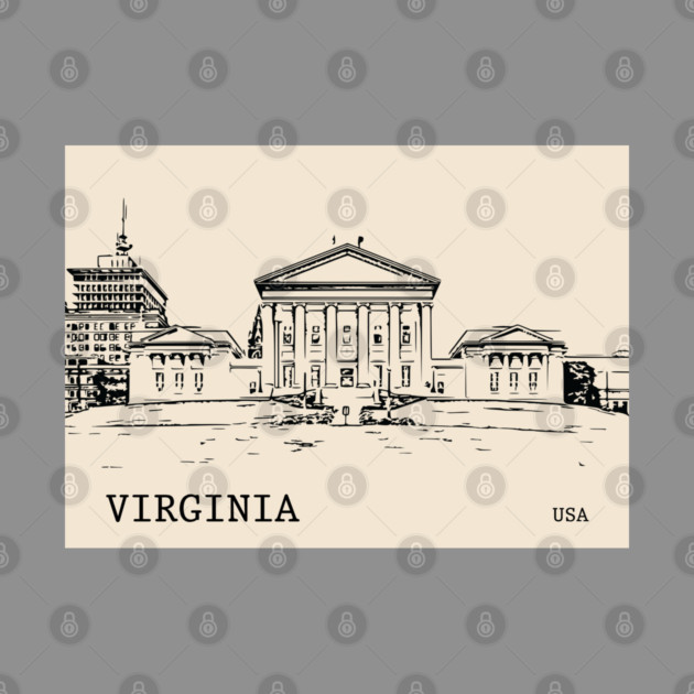 Virginia State USA by Lakeric