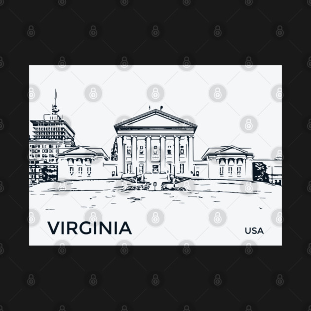 Virginia State USA by Lakeric