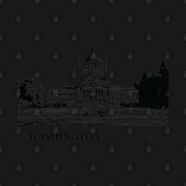Washington State USA by Lakeric