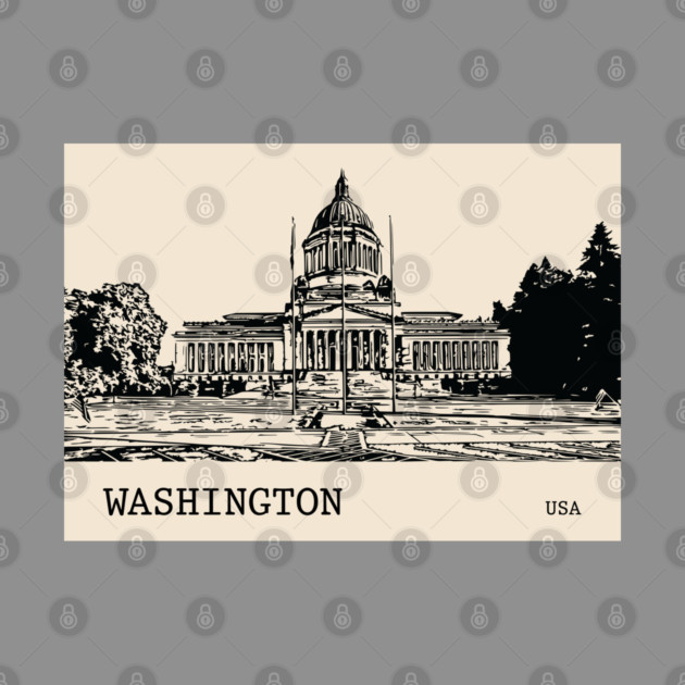 Washington State USA by Lakeric