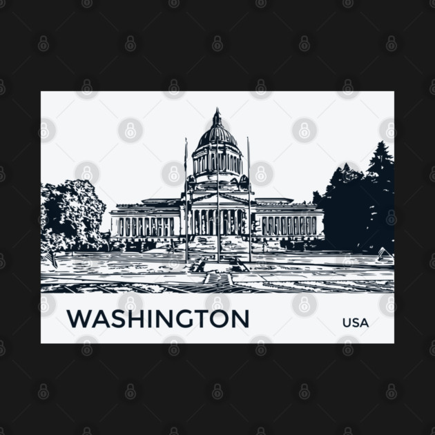 Washington State USA by Lakeric