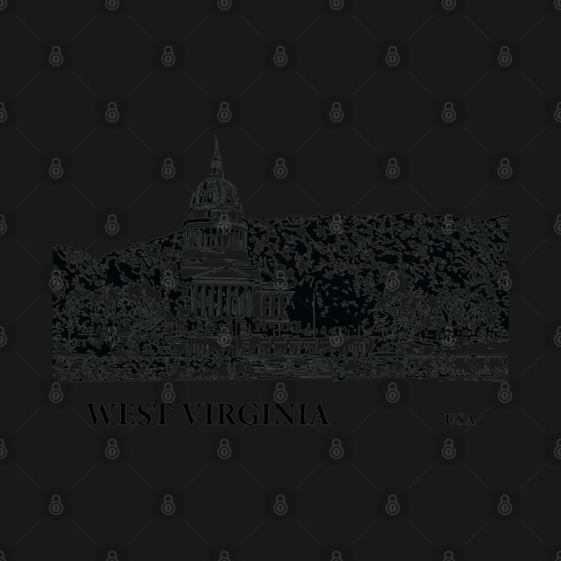 West Virginia State USA by Lakeric