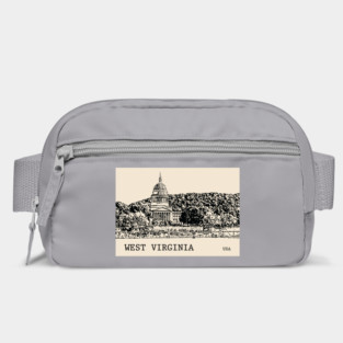 West Virginia State USA Bag