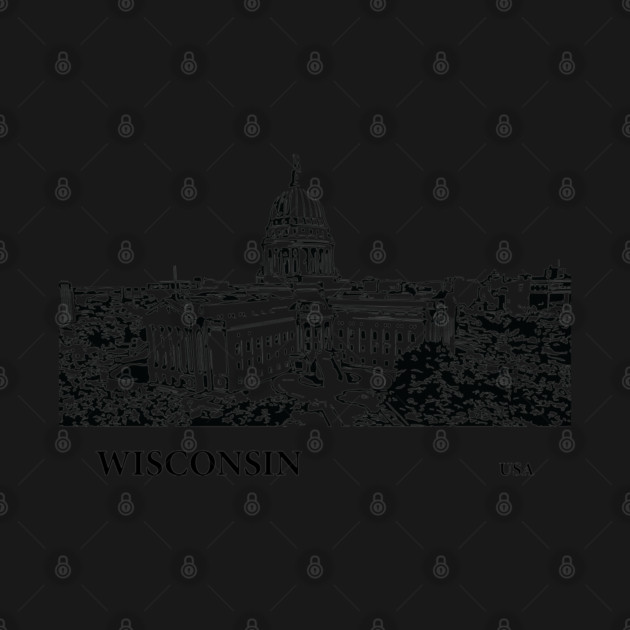Wisconsin State USA by Lakeric