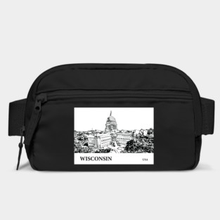 Wisconsin State USA Bag