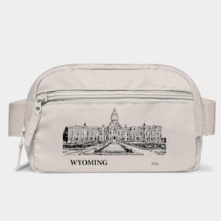 Wyoming State USA Bag