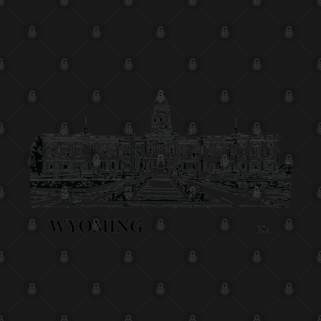 Wyoming State USA by Lakeric