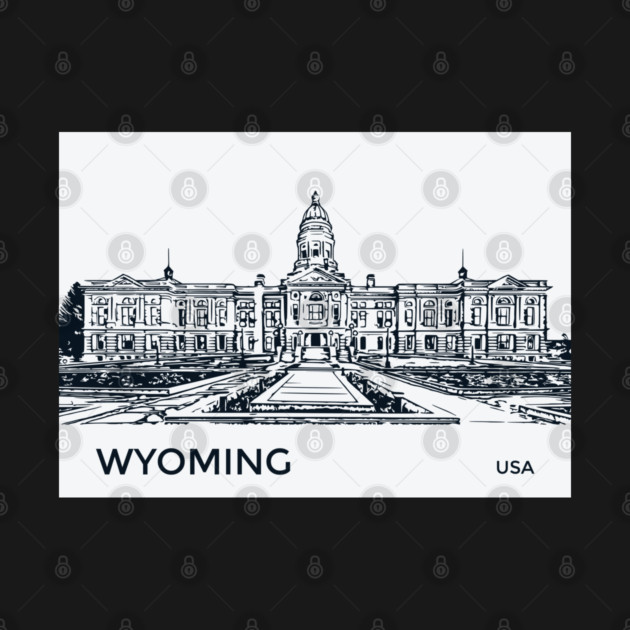 Wyoming State USA by Lakeric