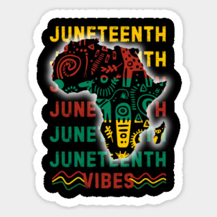 Vintage Juneteenth Vibes Magnet