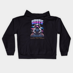 HOUSE MUSIC  - Light Years Long Kids Hoodie