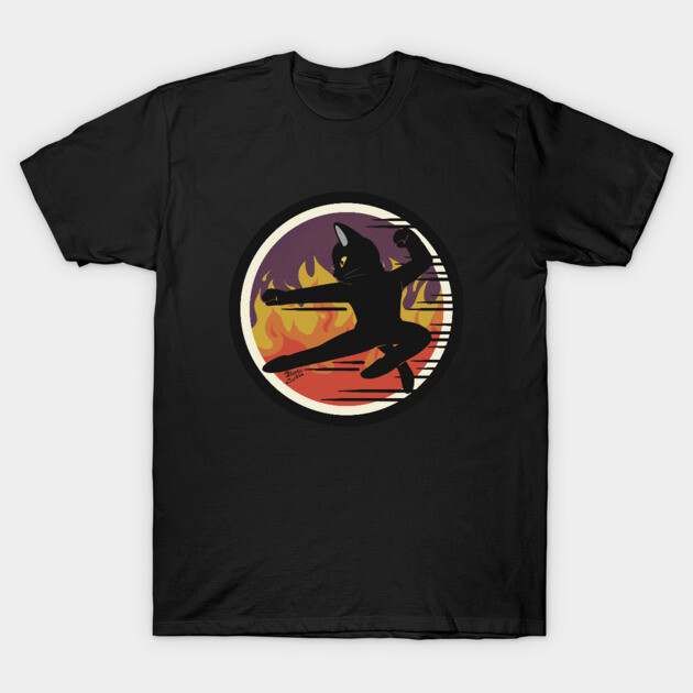 Kung-fu cat T-Shirt