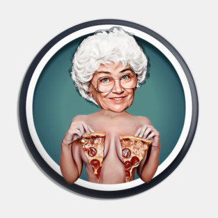 Sophia Petrillo Pizza Pin