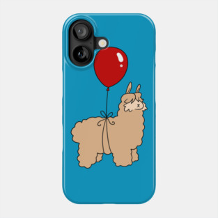 Balloon Alpaca Phone Case