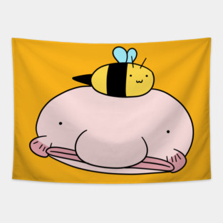 Bumblebee and Blobfish Tapestry