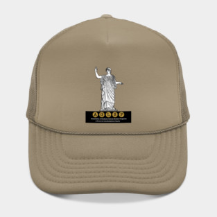 Athena, Goddess of Wisdom, Patron Inspiration for the AGLSP Hat