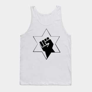 Jewish defense League double-sided Tank Top