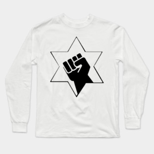 Jewish defense League double-sided Long Sleeve T-Shirt