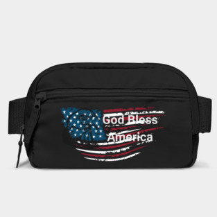 God Bless American Bald Eagle 4th of July Bag