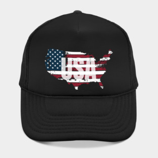 United States Red, White and Blue USA Hat