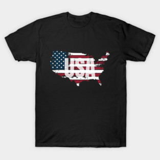 United States Red, White and Blue USA T-Shirt