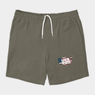 United States Red, White and Blue USA Shorts