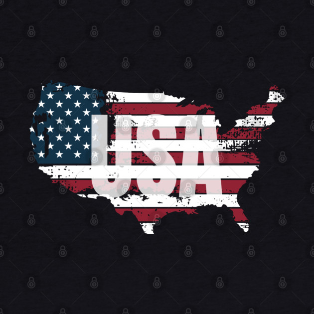 United States Red, White and Blue USA by BirdsnStuff