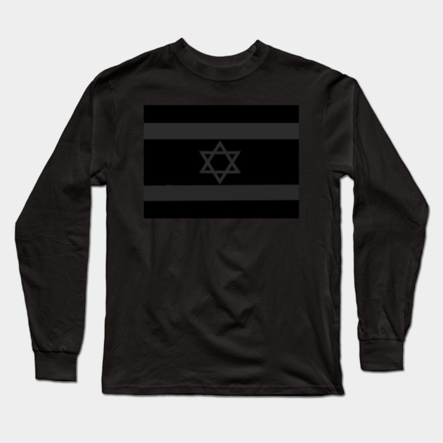 Fightwing Jewish Diaspora Flag Long Sleeve T-Shirt by JDL USA