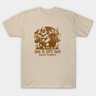 The Yak and Yeti Bar Restaurant in Orlando Asia distressed look T-Shirt