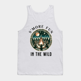 S'More Fun in the Wild Summer text design Tank Top