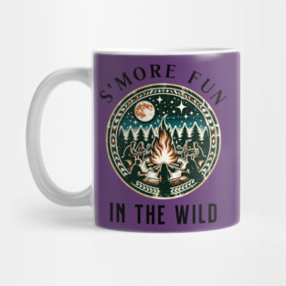 S'More Fun in the Wild Summer text design Mug
