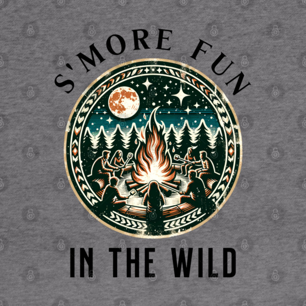 S'More Fun in the Wild Summer text design by BirdsnStuff