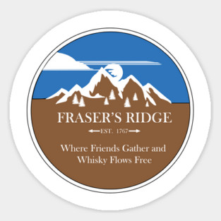 Fraser's Ridge Sticker