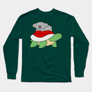 Little Koala and Turtle Long Sleeve T-Shirt