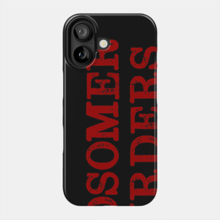 Midsomer Murders (Red) Phone Case